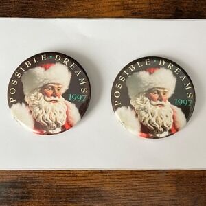 Possible Dreams 1997 Pins - Set of 2